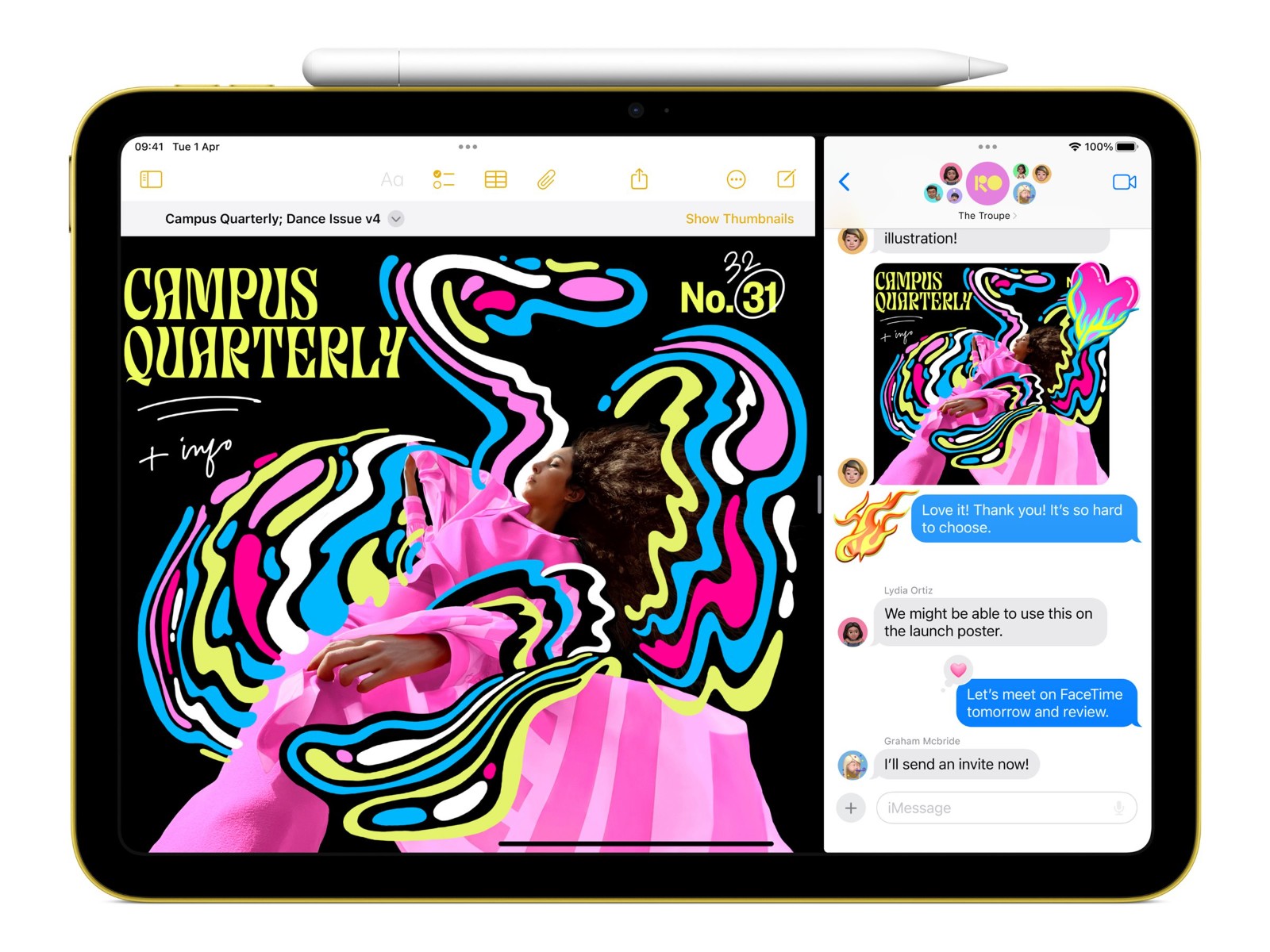 Apple iPad A16 11 tum 128GB i rosa
