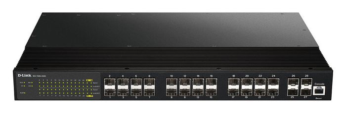 D-Link DIS-700G-28XS Industriell L2+ Managed Switch – 24x SFP, 4x 10G SFP+