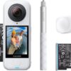 Insta360 X4 Air Starter Bundle – 8K 360° Actionkamera - Vit