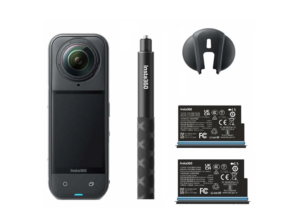 Insta360 X5 Starter Bundle – 8K 360° Actionkamera