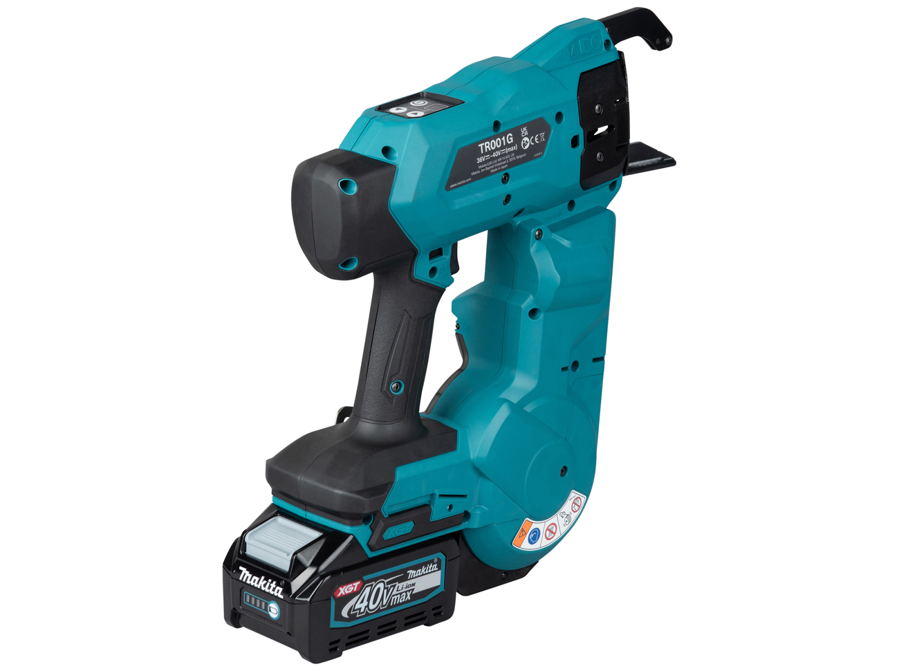 Makita TR001GZ 40V Max XGT Najmaskin – Professionell Armering Borstlös Utan Batteri