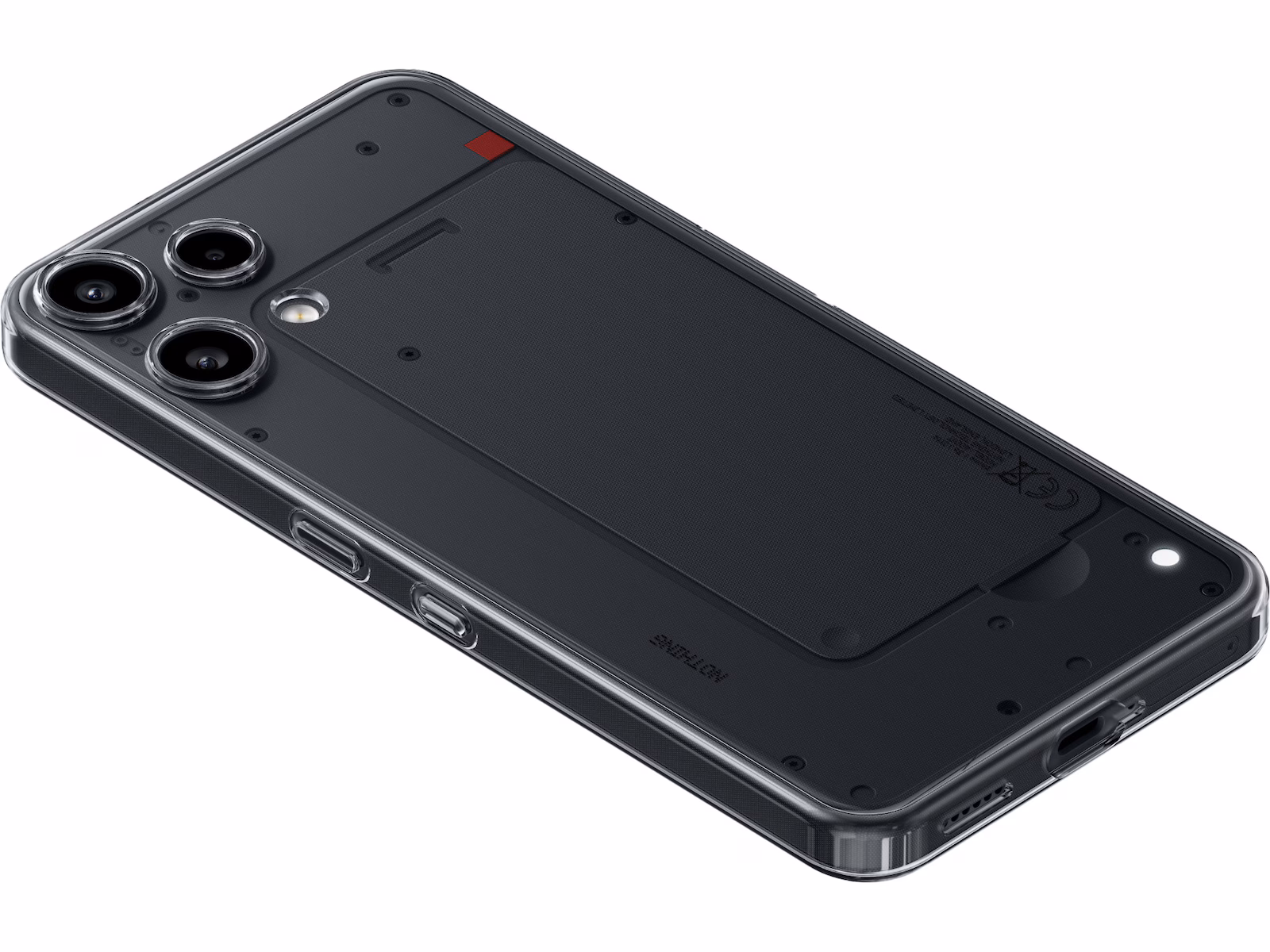 Nothing Phone (3a) Lite 5G Smartphone 6,77" 8/128 GB – Svart – bild 8