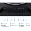 Samsung Odyssey G8 G80HF 27" 5K IPS Dual-Mode Gaming-skärm – Svart – bild 11