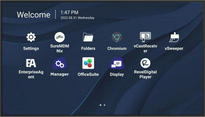 ViewSonic CDE8630 86" digital signage-skärm