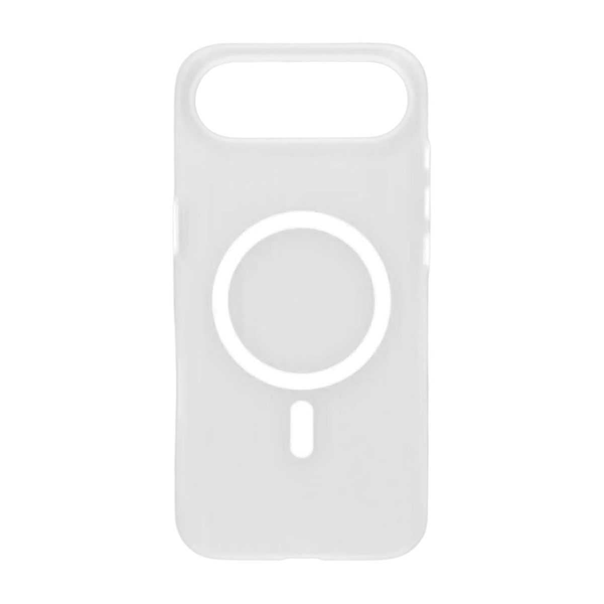 iPhone Air korrugerat frostat MagSafe skal vit