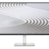 Dell S2425H 23,8 tums Full HD-bildskärm i vitt framifrån