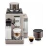 De’Longhi Rivelia EXAM440.55.BG i Beige Sand med mjölkkanna och extra bönbehållare