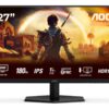 AOC Q27G42XE med översikt över 180 Hz, IPS, 1 ms GtG, Adaptive Sync och HDR10