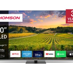 Thomson 50QG5C14 50 tum QLED 4K Google TV mörkgrå