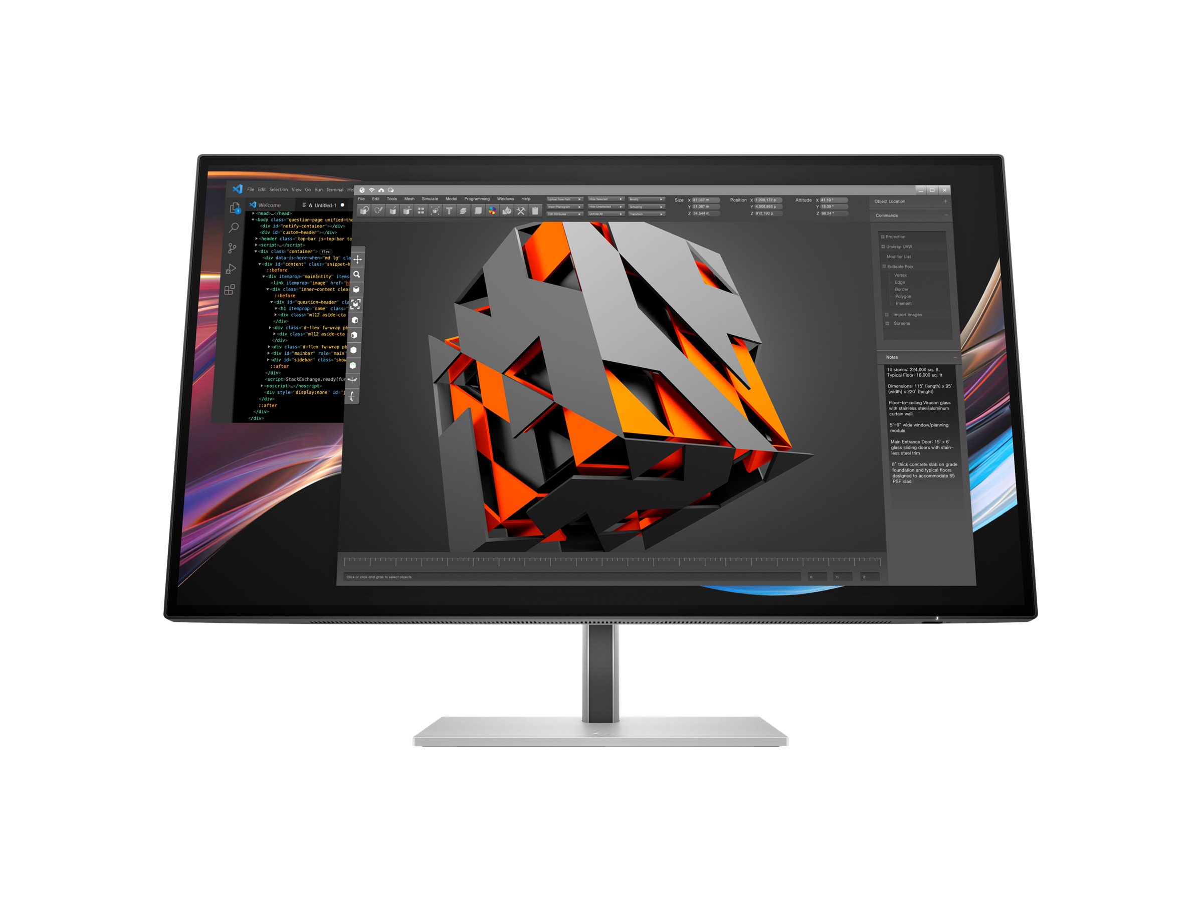 HP 727pk 27" 4K Thunderbolt 4-skärm