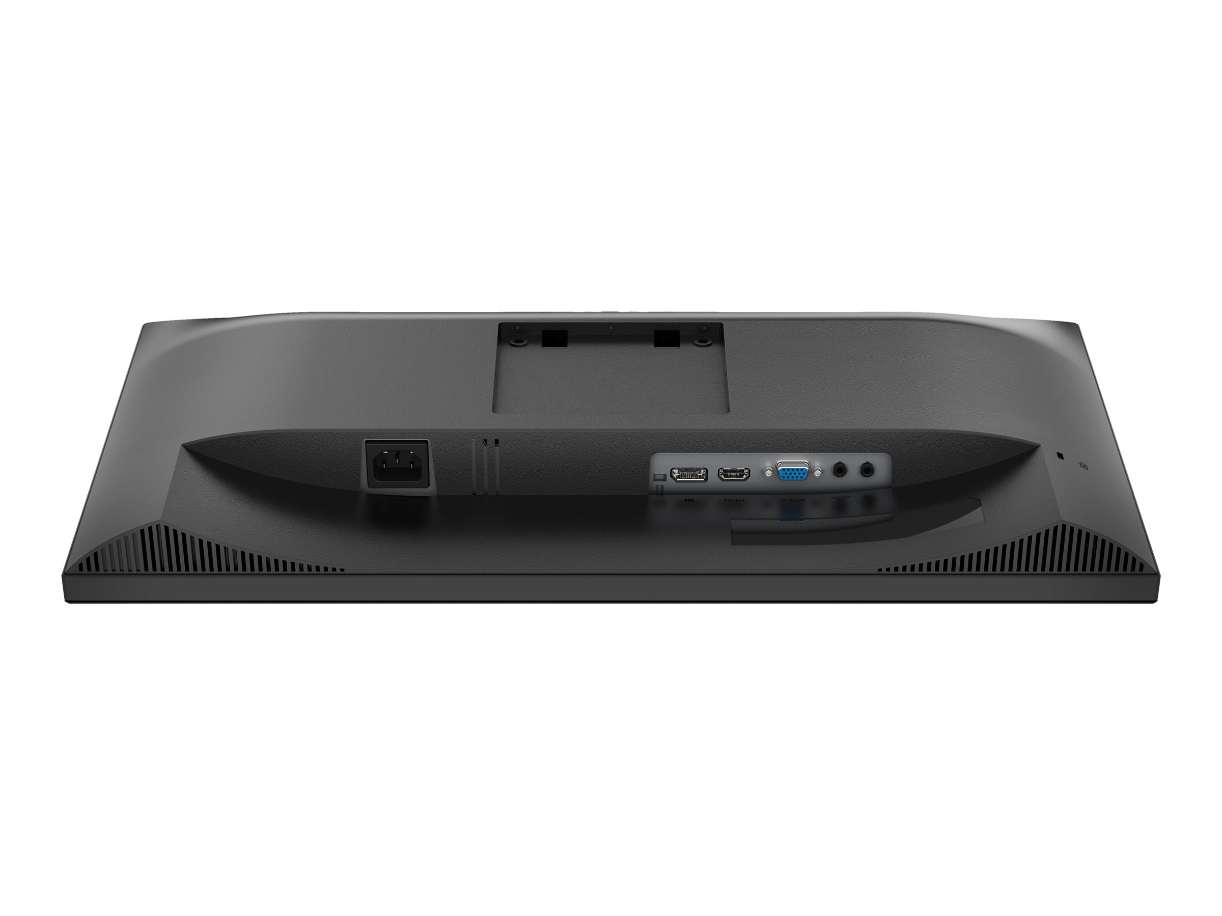 Anslutningar på AOC 24E3QAF: HDMI, DisplayPort och VGA