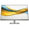 HP Series 5 524da 23,8 tums bildskärm framifrån på silverstativ