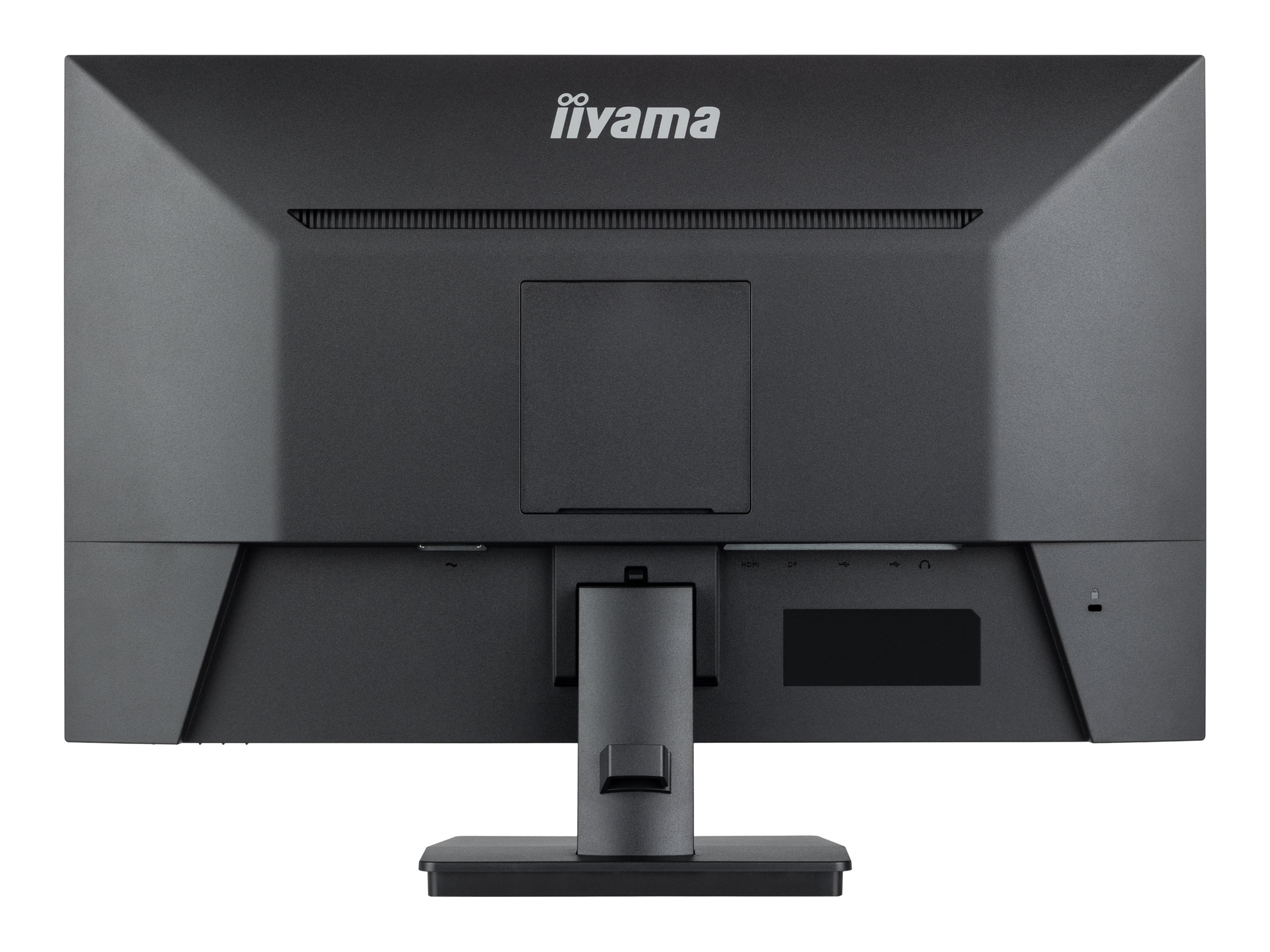 iiyama ProLite XU2493HSU-B7 baksida med stativ