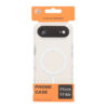 iPhone Air transparent TPU skal MagSafe vit