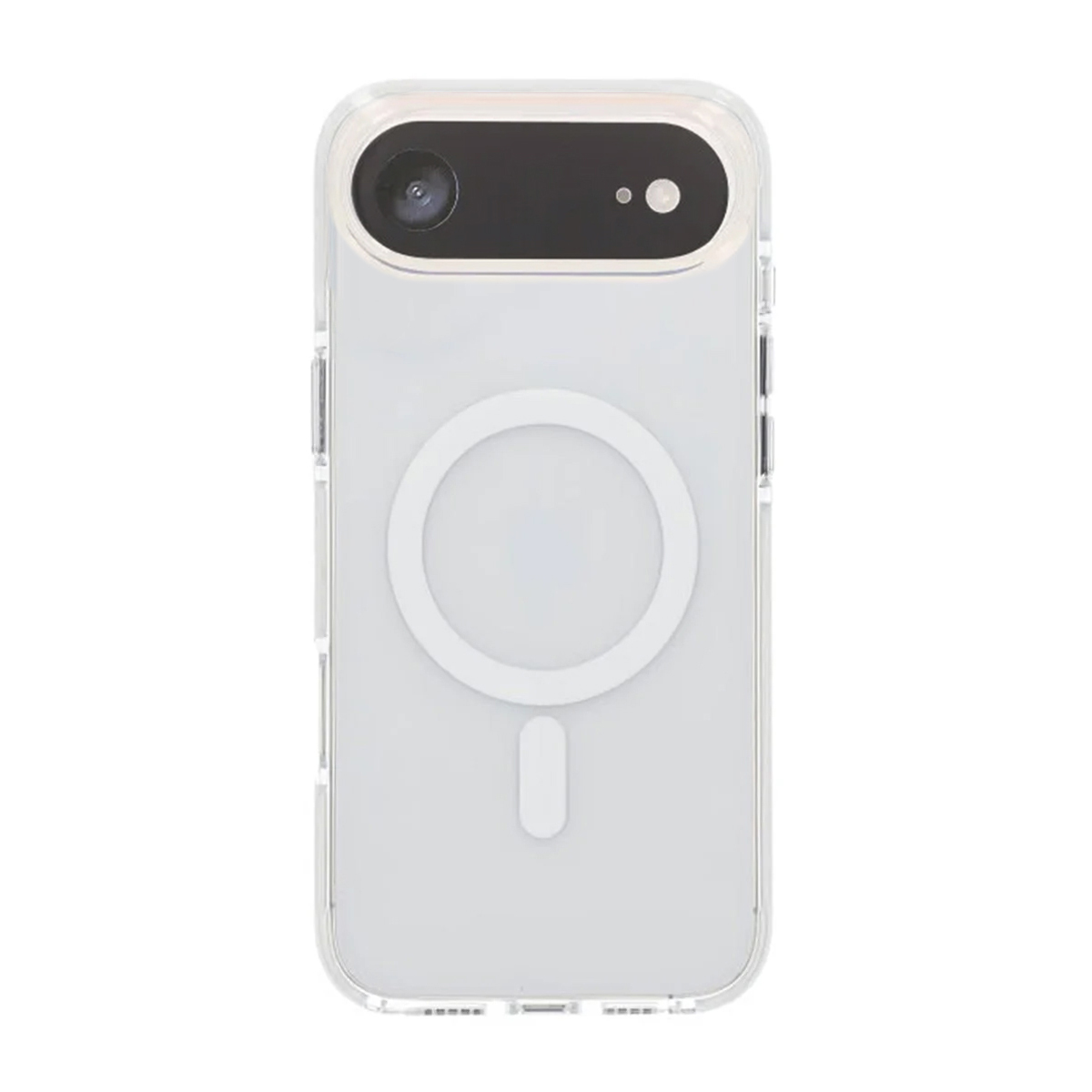 iPhone Air transparent TPU skal MagSafe vit