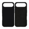 iPhone Air silikonskal mikrofiberfoder svart