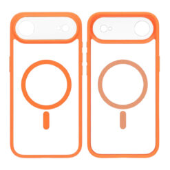 iPhone Air hybridskal MagSafe kameraskydd orange