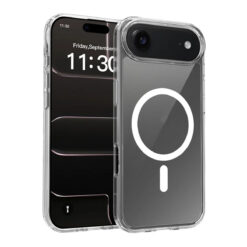 iPhone Air stottaligt hybrid skal transparent TPU PC MagSafe
