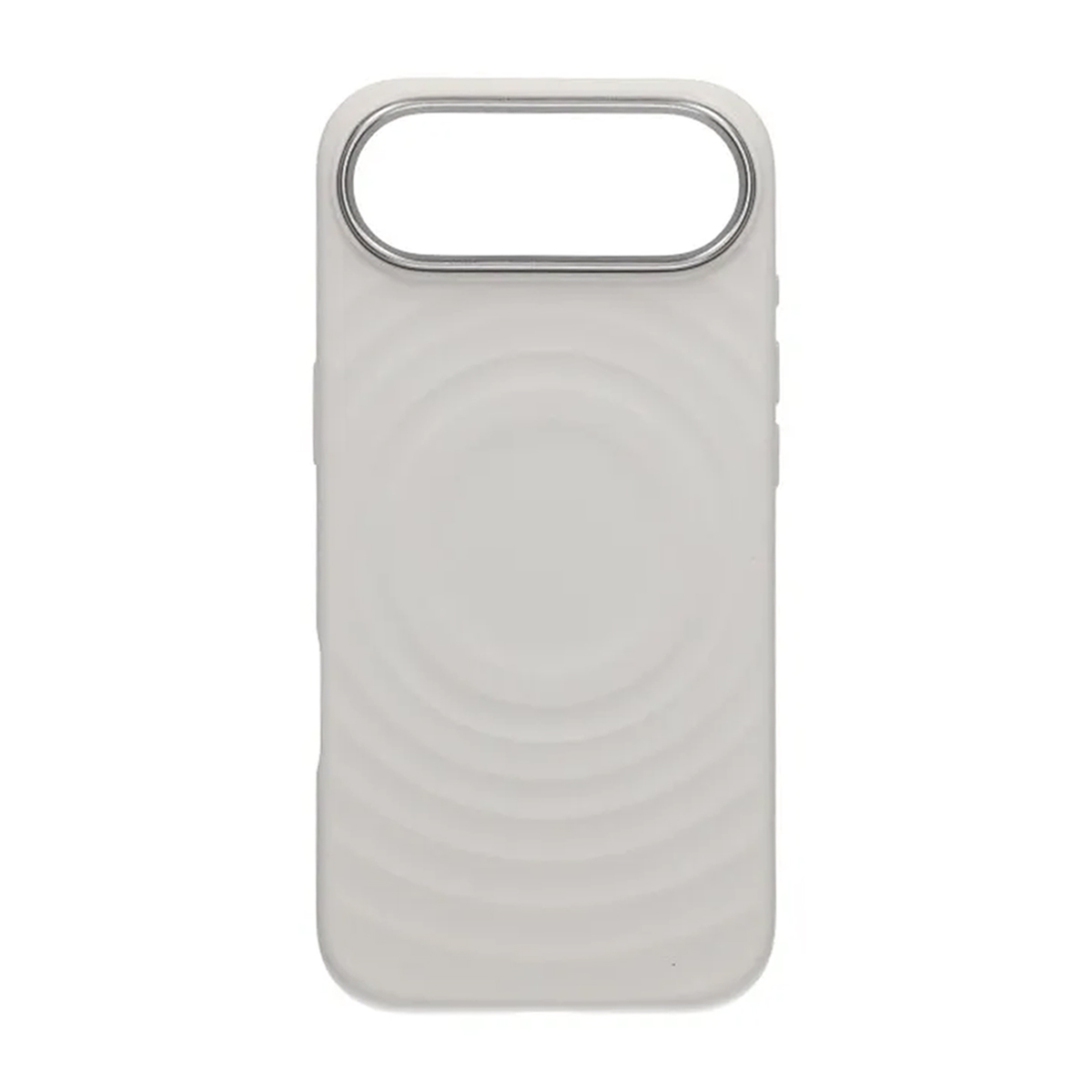 iPhone Air liquid silikonskal MagSafe vit
