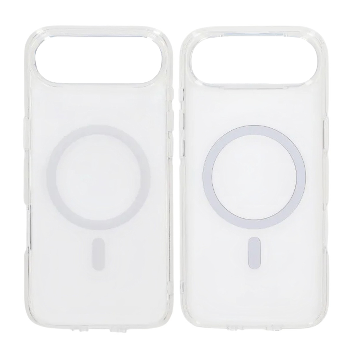 iPhone Air frostat hybridskal MagSafe vit