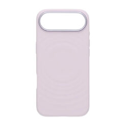 iPhone Air liquid silikonskal MagSafe lila