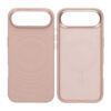 iPhone Air liquid silikonskal MagSafe rosa