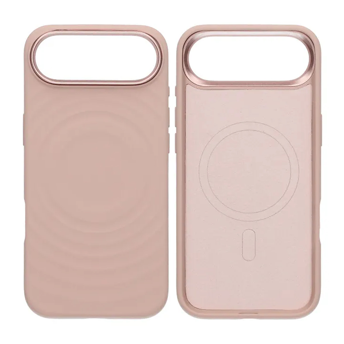 iPhone Air liquid silikonskal MagSafe rosa