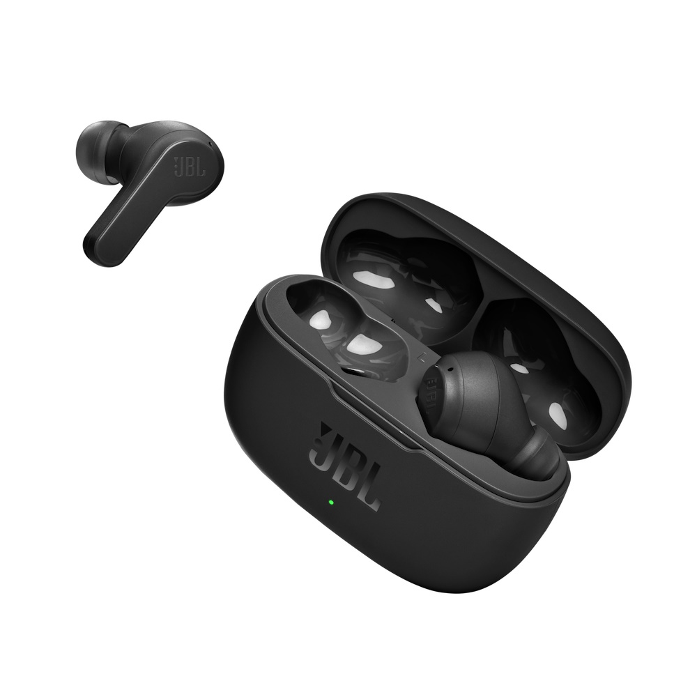 JBL Wave 200TWS äkta trådlösa in-ear-hörlurar svart