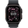 Apple Watch Ultra 3 49 mm svart titan med svart Alpine Loop