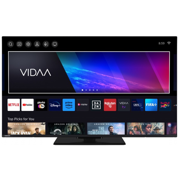 Toshiba 50UV3463DG 50 tum 4K UHD Smart TV svart