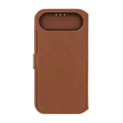 iPhone Air magnetiskt plånboksskal brun