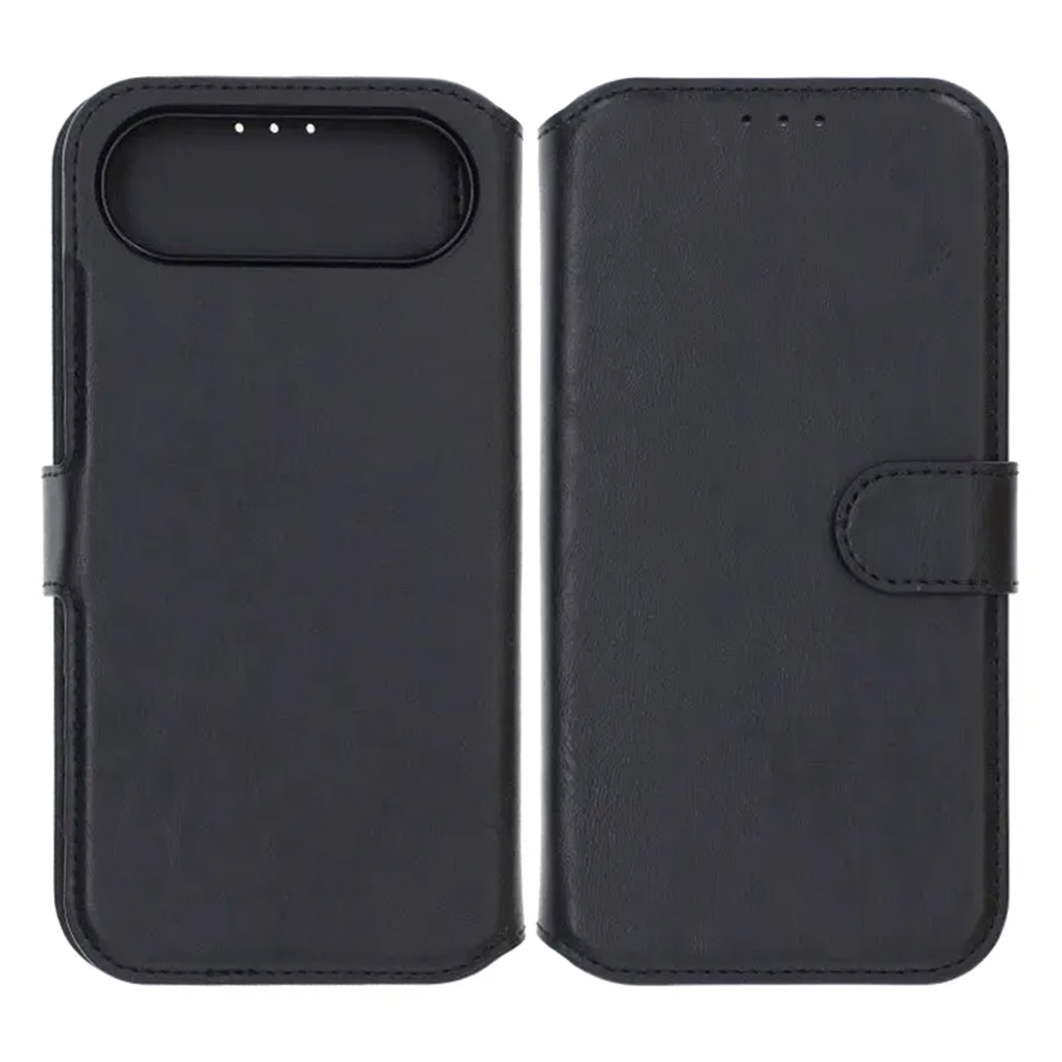 iPhone Air magnetiskt plånboksskal svart