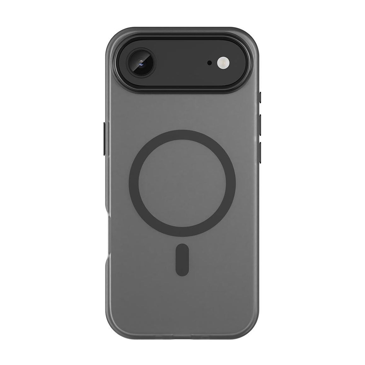 iPhone Air frostat PC skal MagSafe kameraskydd svart