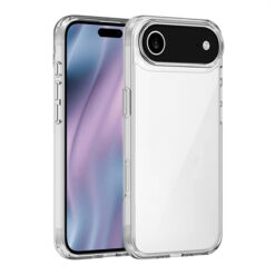 iPhone Air stötsäkert TPU skal transparent