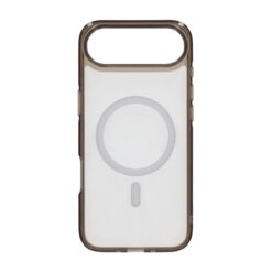 iPhone Air crystal clear MagSafe skal svart transparent baksida