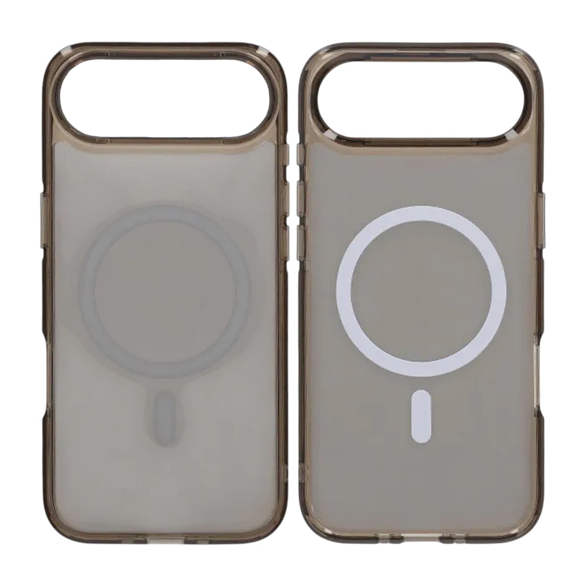 iPhone Air frostat hybridskal MagSafe svart