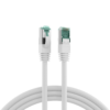 EFB Elektronik Cat6a nätverkskabel 10 m vit med RJ45-kontakter