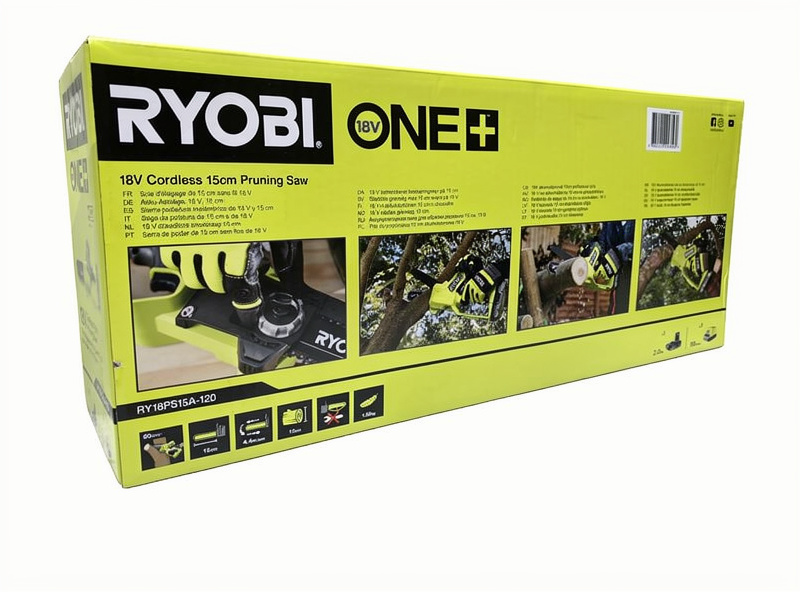 Ryobi RY18PS15A 120 18V ONE+ Kompakt Grensåg (med 2,0Ah Batteri och Laddare)1