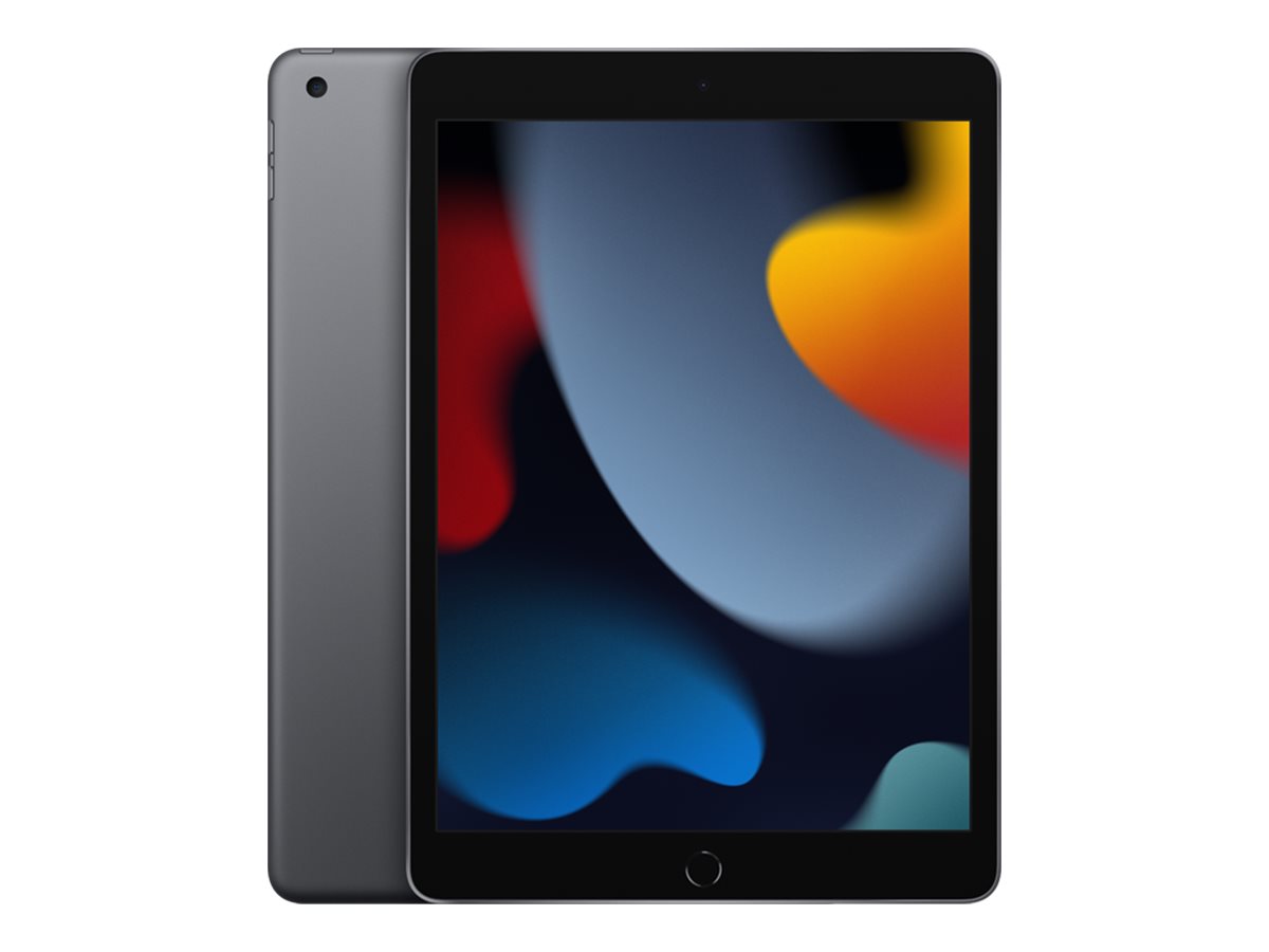 Begagnad iPad 9:e gen 10,2" (2021) Wi-Fi 64GB – Rymdgrå, Mycket bra skick (Grade A+)