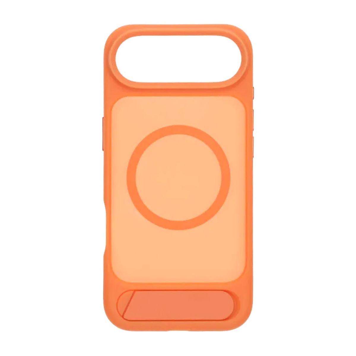 iPhone Air TPU MagSafe skal med stativ orange