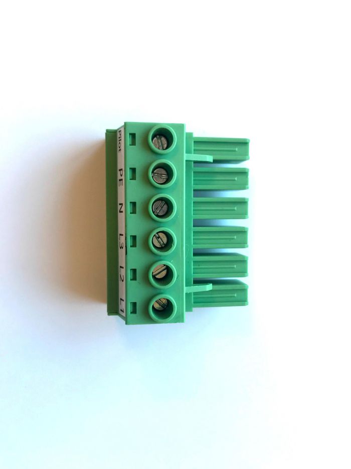 Charge Amps - CA-101005 - Charge Amps Terminal block Plug-In 16-32A 6P