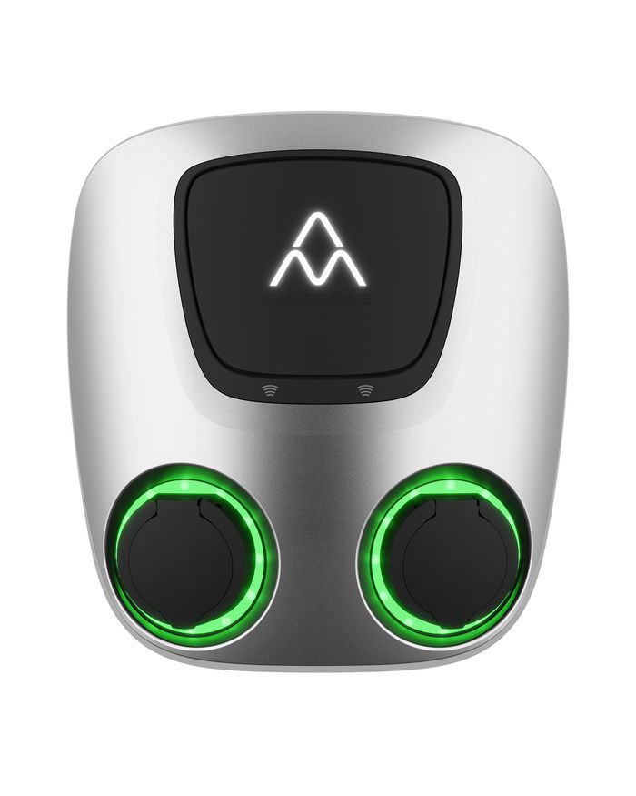 Charge Amps - CA-131503 - Charge Amps Aura 2x22 kW 3P 32A Type2 4G/Wifi/Lan OCPP RCD