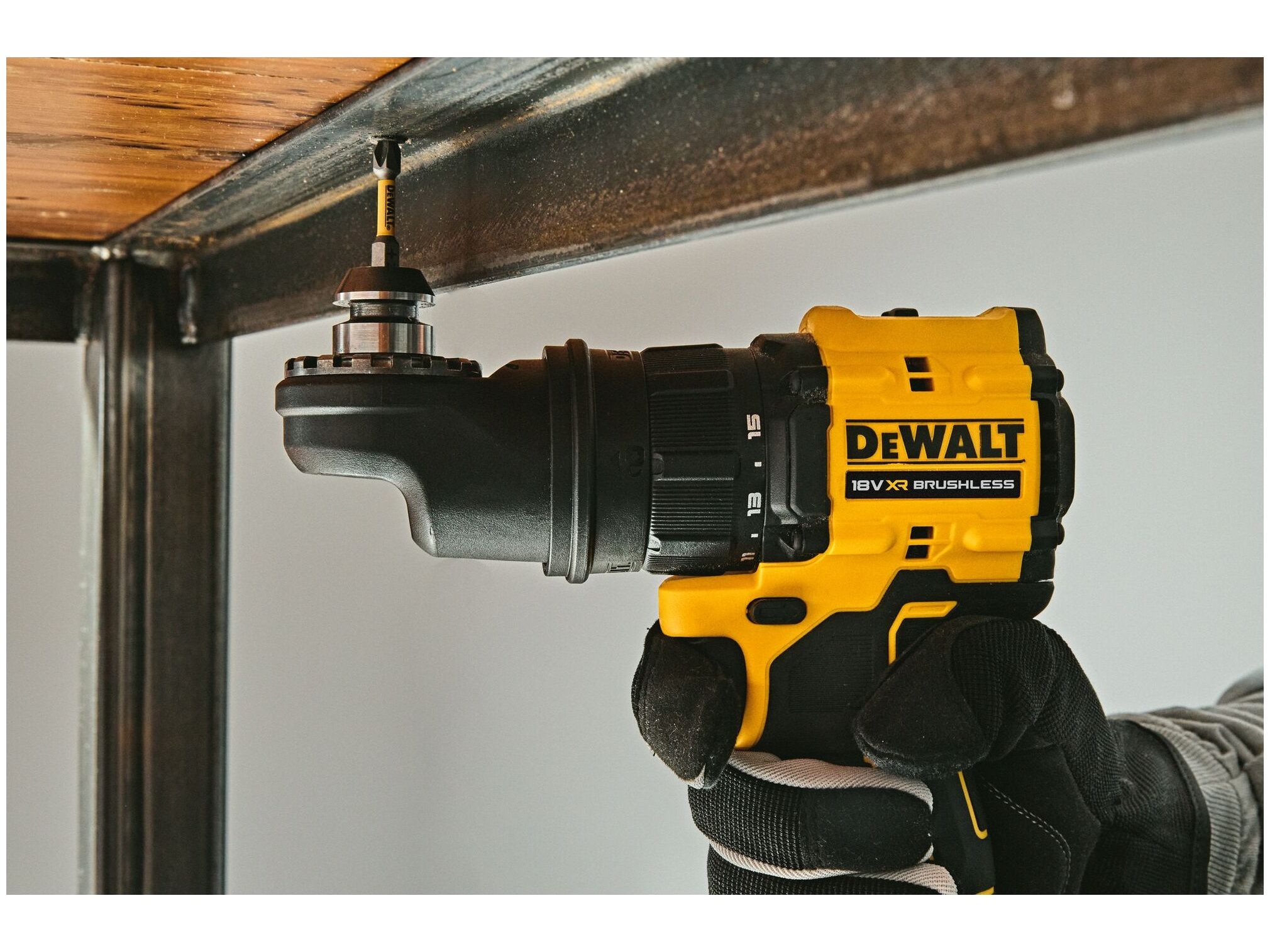 DeWALT DCD803NT-XJ Bore-/skruemaskine 18V Batteri og lader ikke inkluderet