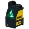 DeWALT DW088CG med tänd grön laserstråle