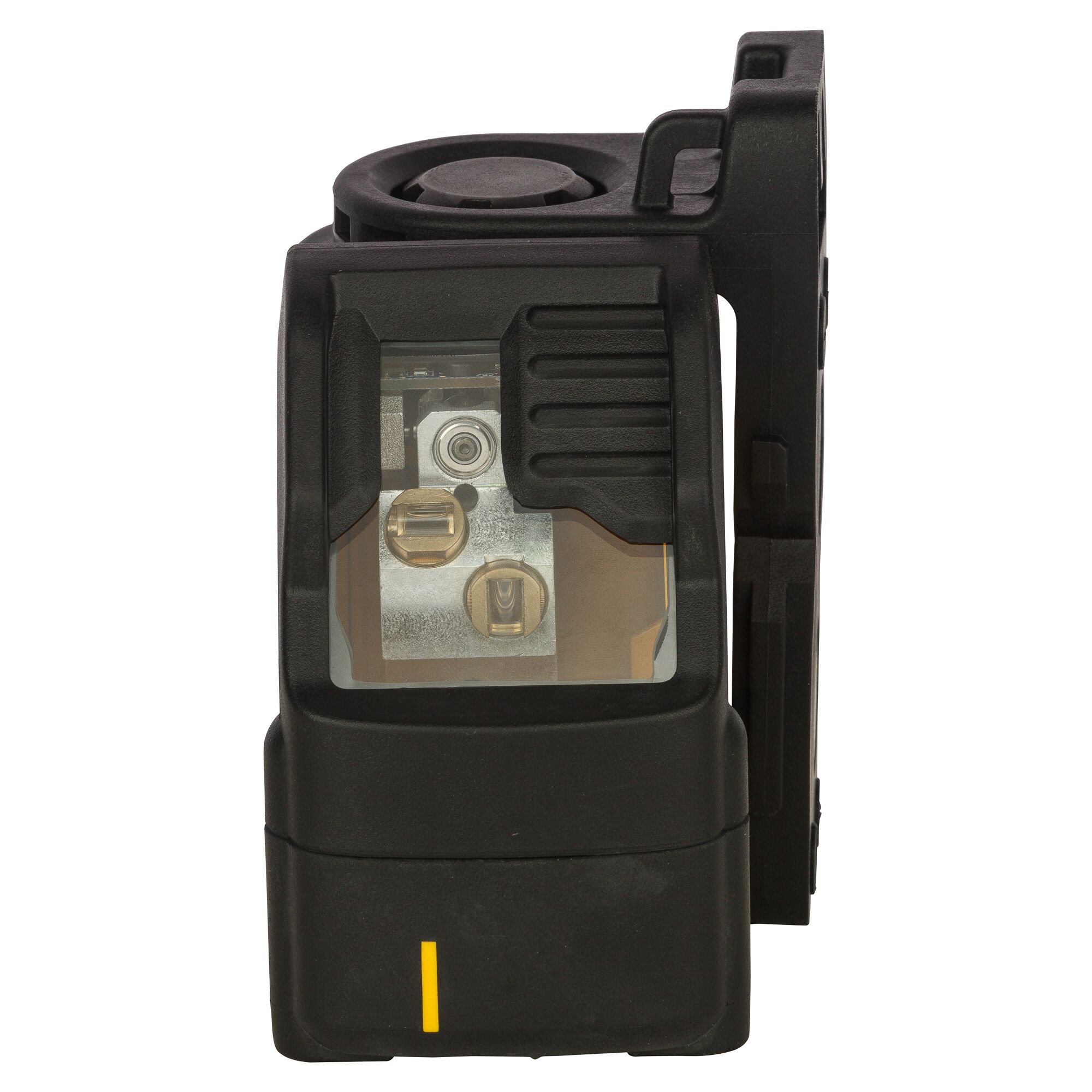 DeWALT DW088CG korslaser bakifrån med fäste