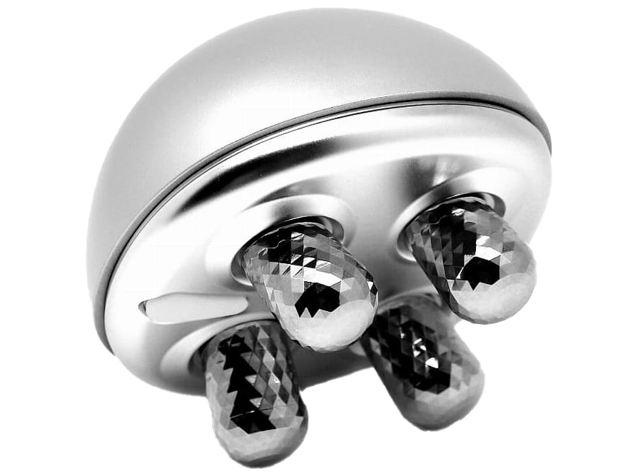 Garett Beauty Pretty Face Ansiktsmassageapparat EMS – Silver – bild 3