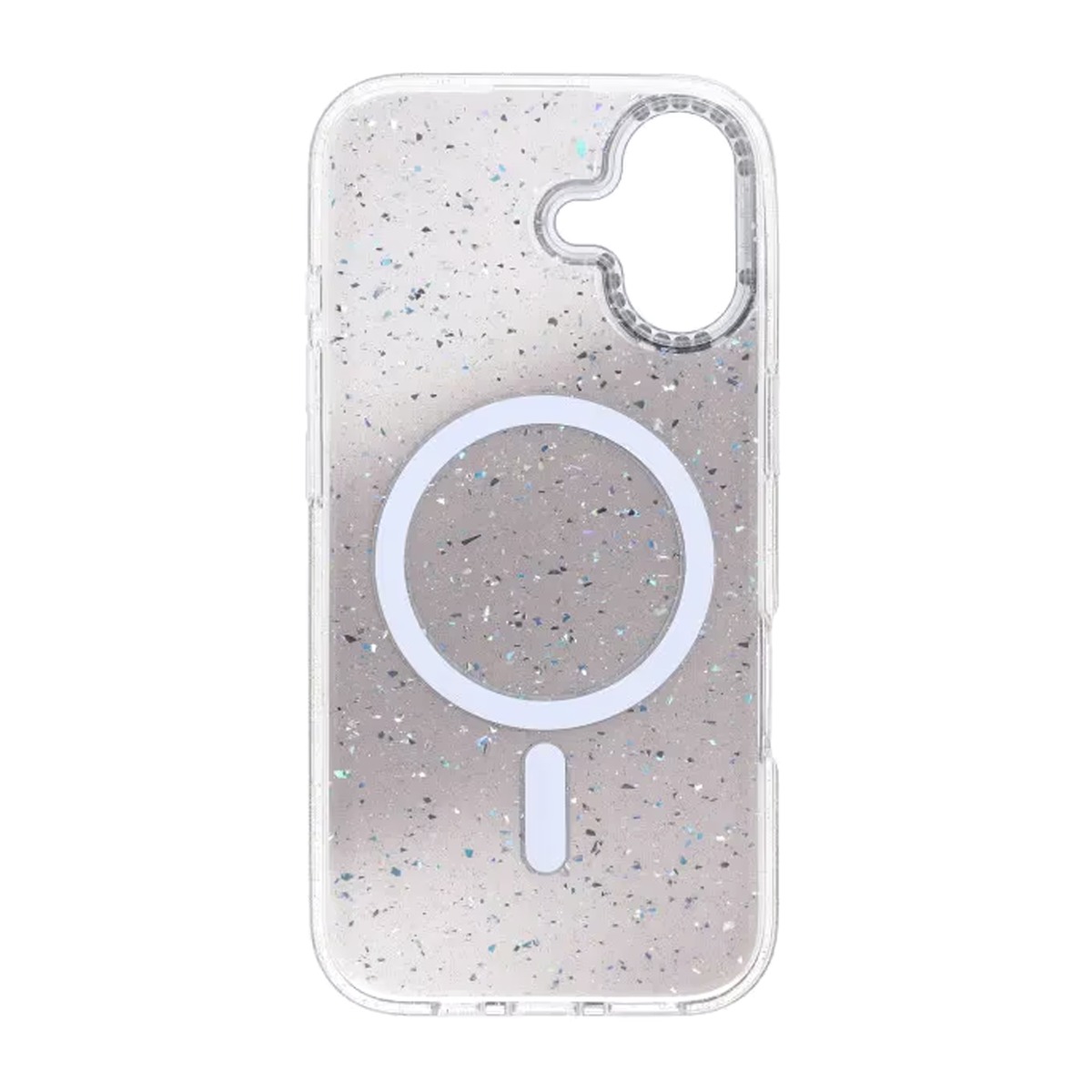 iPhone 17 Diamantglitter MagSafe-Skal – Svart
