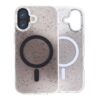 iPhone 17 Diamantglitter MagSafe-Skal – Svart