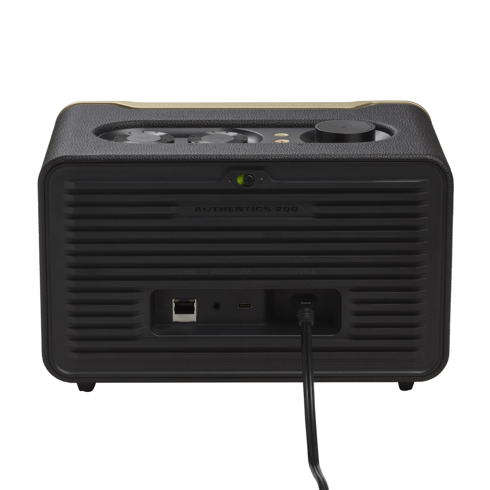 JBL Authentics 200 baksida med anslutningar