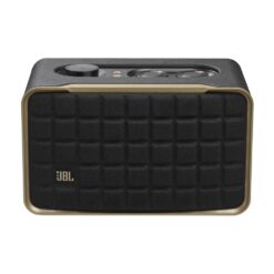 JBL Authentics 200 smart hemhögtalare framifrån med Quadrex-grill